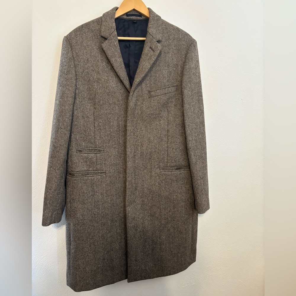 J. Crew Heavy Wool Topcoat Ludlow 44R
